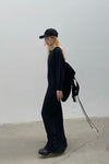 BORIS BIDJAN SABERI BLACK BACKPACK TOTE BAG1 F1406B+FMM20036